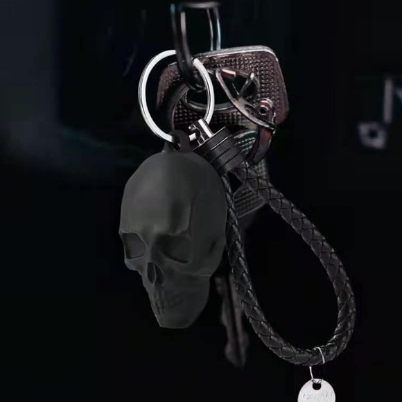Skulls and Skeletons -The skull 3D PVC Keychain,skull key chains - Picture 1 of 5